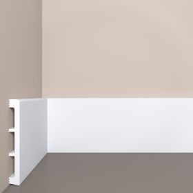 Плинтус Напольный Bello Deco П28 120/15 Ударопрочный / Белло Деко