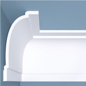 Карниз Потолочный Bello Deco К19 200-100 Д2000х1000хВ200 мм / Белло Деко