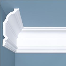 Карниз Потолочный Bello Deco К2 140-60 Д2000х60хВ140 мм / Белло Деко