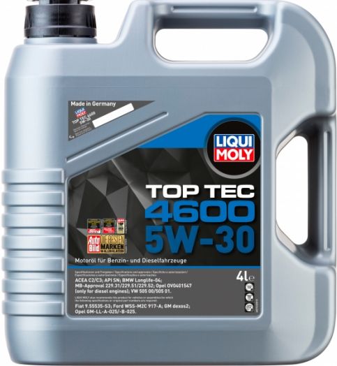 LIQUI MOLY Top Tec 4600 5W-30, 4л