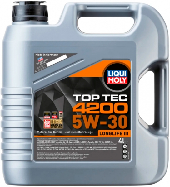 LIQUI MOLY Top Tec 4200 5W-30, 4л