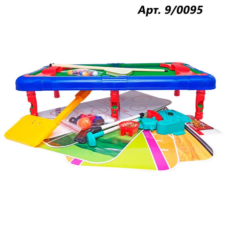 Игровой набор 6 игр в 1 коробке