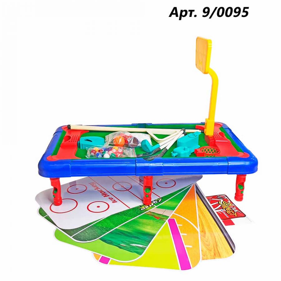 Игровой набор 6 игр в 1 коробке