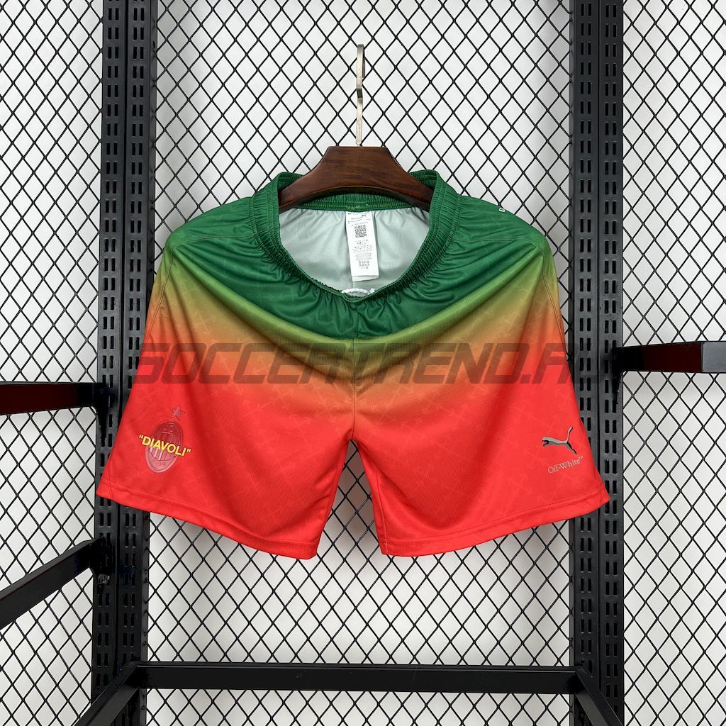 Шорты Milan x Off-White(вратарская резервная форма) 2025