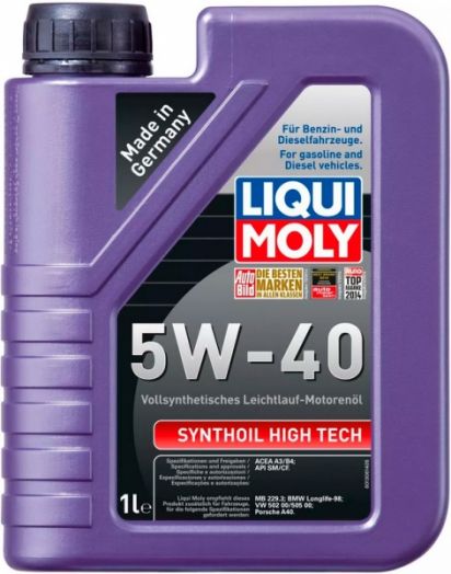 LIQUI MOLY Synthoil High Tech 5W-40, 1л