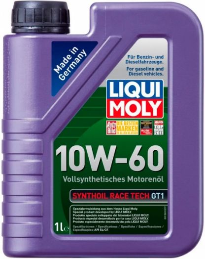 LIQUI MOLY Synthoil Race Tech GT1 10W-60, 1л