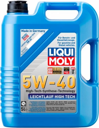 LIQUI MOLY Leichtlauf High Tech 5W-40, 5л