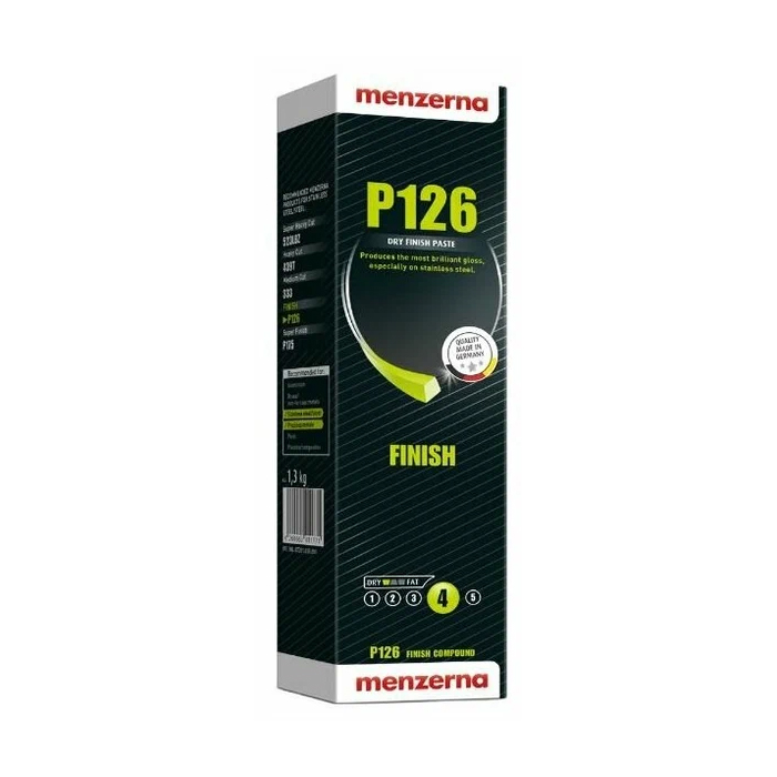 Menzerna Dry Finish paste P126 Паста полировальная паста, розовая, 1,3кг.