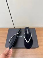 Шлепанцы сланцы CHANEL Premium