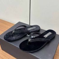 Шлепанцы сланцы CHANEL Premium