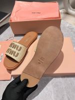 Шлепанцы MIU MIU Premium