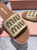 Шлепанцы MIU MIU Premium