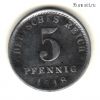 Германия 5 пфеннигов 1918 A