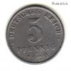 Германия 5 пфеннигов 1920 А