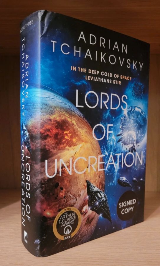 [подписана автором] Lords of uncreation by Adrian Tchaikovsky