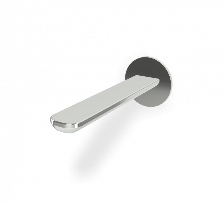 Изображение Fima carlo frattini Flo Излив для настенного монтажа к борту ванны F2222