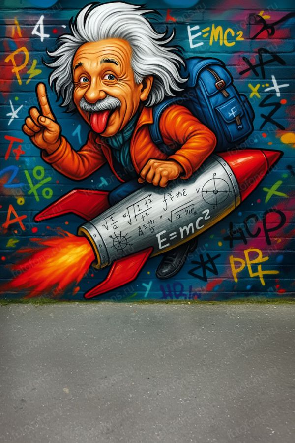 Фон стена "School wall №23"