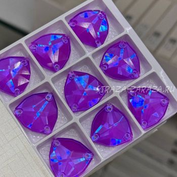 DeLuxe Пришивные Стразы Purple_Velvet_SHINE Триллиант 22 мм