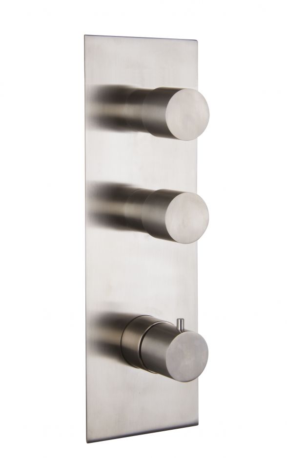 Fima carlo frattini Spillo steel Встроенный термостатический смеситель F3089X2