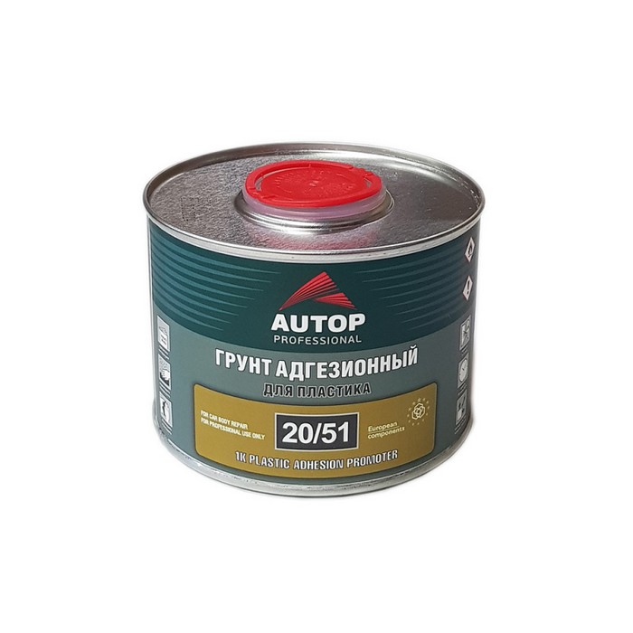 Autop 1K Plastik Primer Грунт для пластика, прозрачный, объем 0,5л.