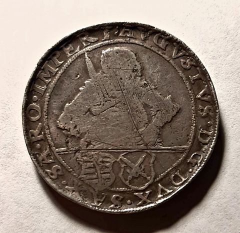 1/2 талера 1556 Саксония RARE Германия