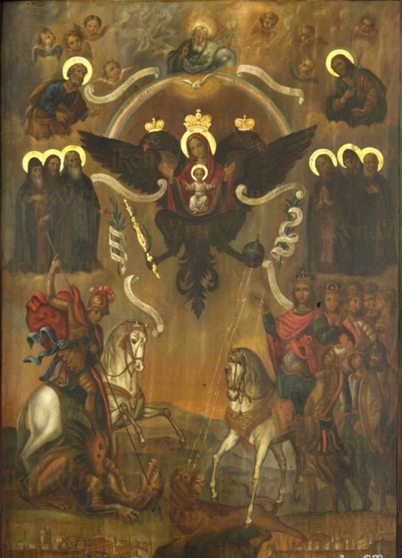 Икона Азовская икона Божией Матери (рукописная)