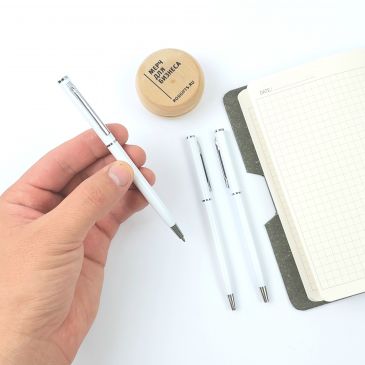 металлические ручки Slim Silver