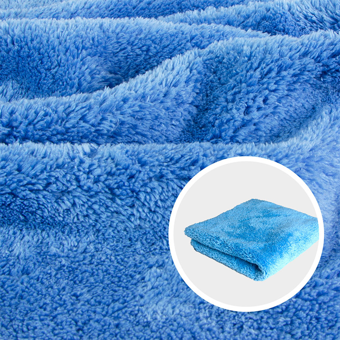 Menzerna Microfiber Cleaning полировальная салфетка многоразовая микрофибровая, синяя 400х400мм.