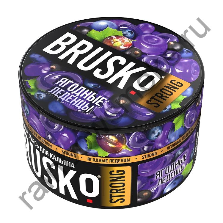 Brusko Strong 50 гр - Ягодные Леденцы (Berry Lollipops)