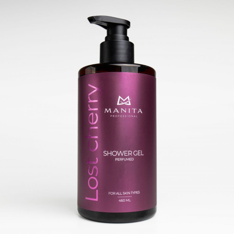 Гель для душа MANITA PROFESSIONAL парфюмированный "LOST CHERRY" 460 мл