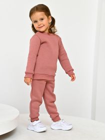Костюм «Basic» (свитшот, брюки), пыльная роза