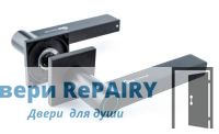 Ручка межкомнатная Gimmel F07L левое, черный