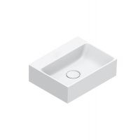 Раковина 45x35 Catalano PREMIUM без отв. под смеситель покрытие Cataglaze+ цвет белый глянцевый 220450001 схема 1