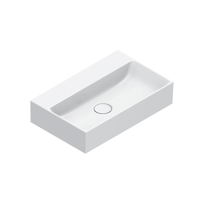 Раковина подвесная 55x35 Catalano PREMIUM без отв. под смеситель покрытие Cataglaze+ цвет белый глянцевый 220550001