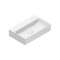 Раковина подвесная 55x35 Catalano PREMIUM без отв. под смеситель покрытие Cataglaze+ цвет белый глянцевый 220550001 схема 1