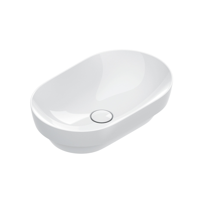 Изображение Раковина Catalano Sfera 524550001 накладная или полувстраиваемая 55х35см