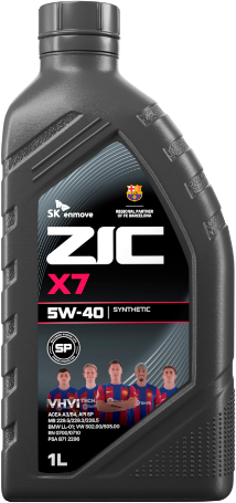 ZIC X7 5W-40, 1л