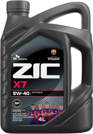 ZIC X7 5W-40, 4л