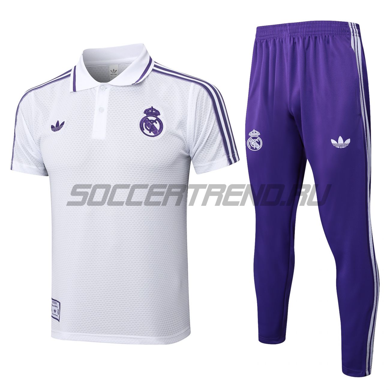Комплект поло+штаны Real Madrid(collection"Terrace Icons") 25/26