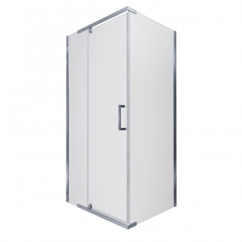 Душевая уголок без поддона Triton Терра-Хром 120х90 прямоугольная форма DK399