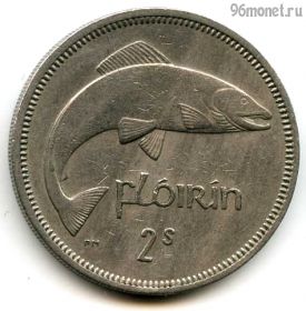 Ирландия 1 флорин 1962