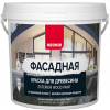 Краска Фасадная для Древесины Neomid Exterior Wood Paint 2.5л Белый Эластичная, Акриловая, Матовая, Кроющая для Наружных и Внутренних Работ / Неомид Профи.
