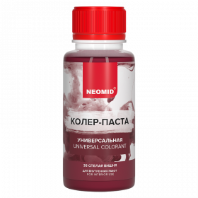Колер-Паста Neomid 100мл Спелая Вишня Универсальная / Неомид.