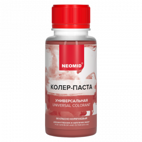 Колер-Паста Neomid 100мл Красно-Коричневый Универсальная / Неомид.