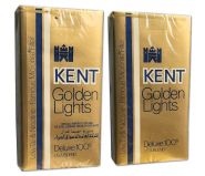 Сигареты — KENT. Golden Lights. Made in USA 90х. Редкие. Оригинал