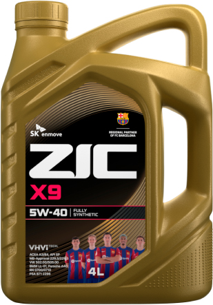 ZIC X9 5W-40, 4л