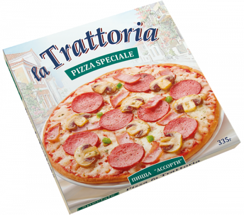 Пицца LA TRATTORIA Ассорти