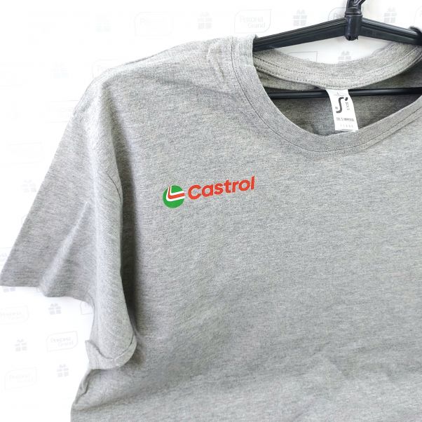 Футболки Sols с логотипом Castrol