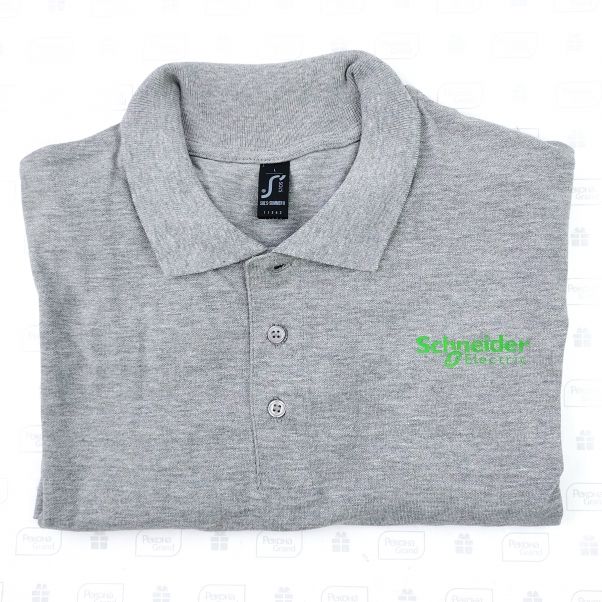 Поло Sols с логотипом Schneider Electric
