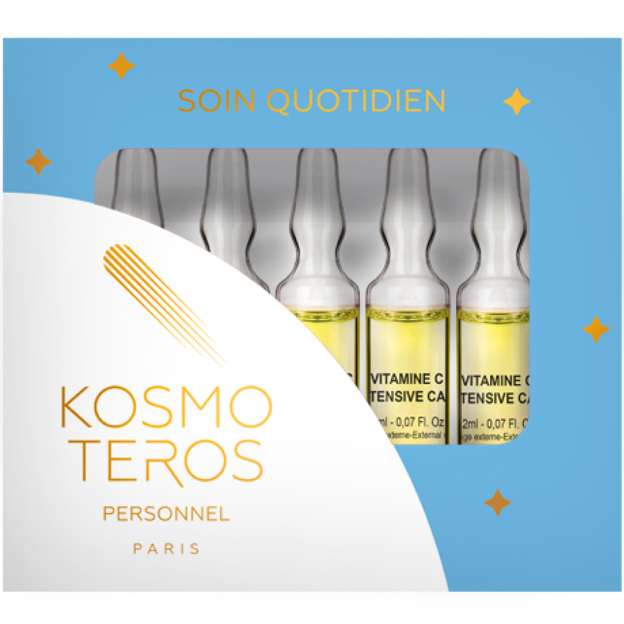 Осветляющая сыворотка anti‐age (анти-эйдж)с пептидами и витамином С Kosmoteros (Космотерос) 5x2мл